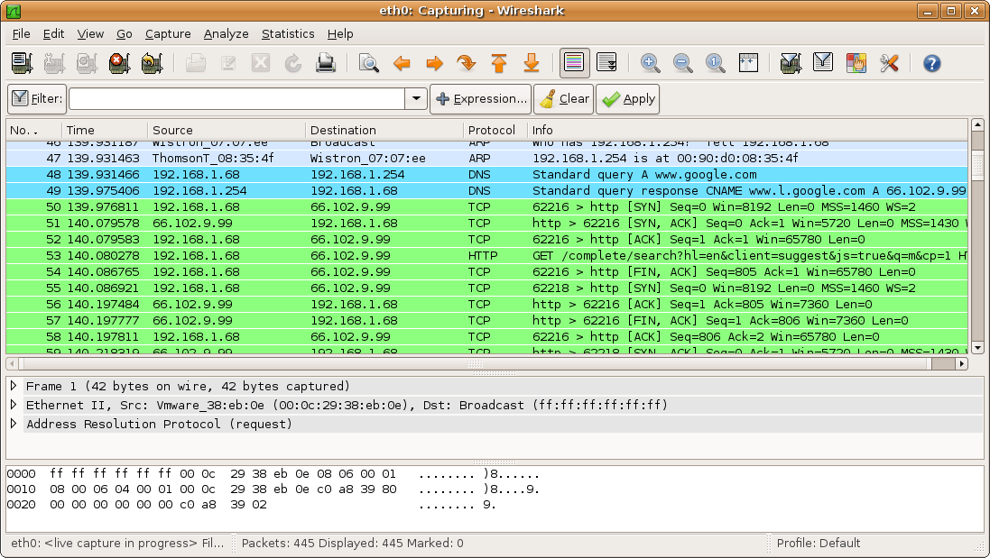 wireshark