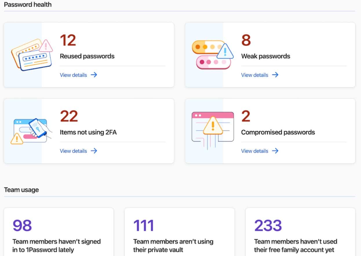 1password business password manager