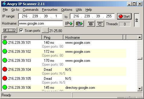 Netflow Monitor by Angry IP Scanner
