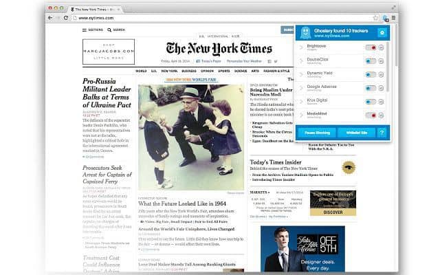 Ghostery for Chrome, Firefox, Opera, Safari, Internet Explorer, Android and iPhone IOS