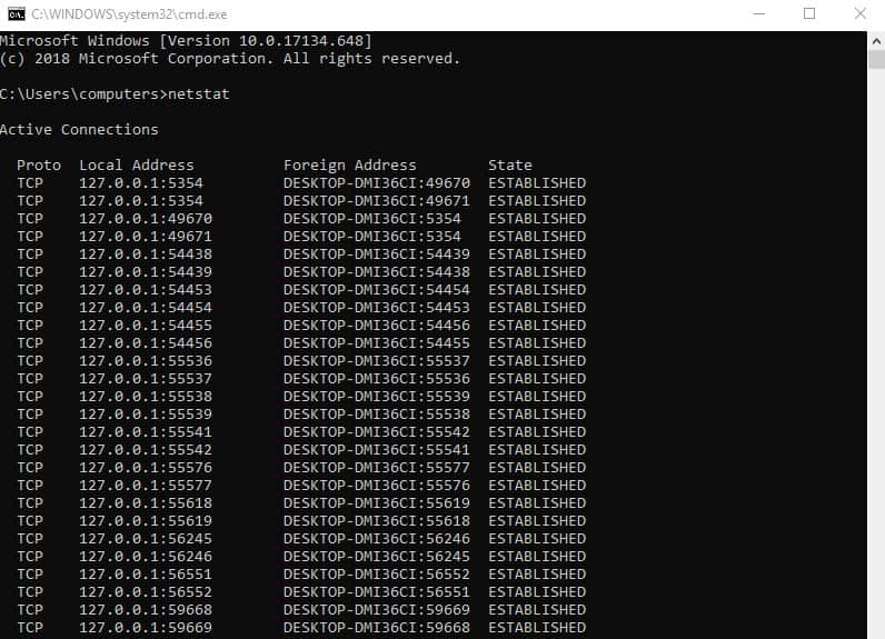 netstat