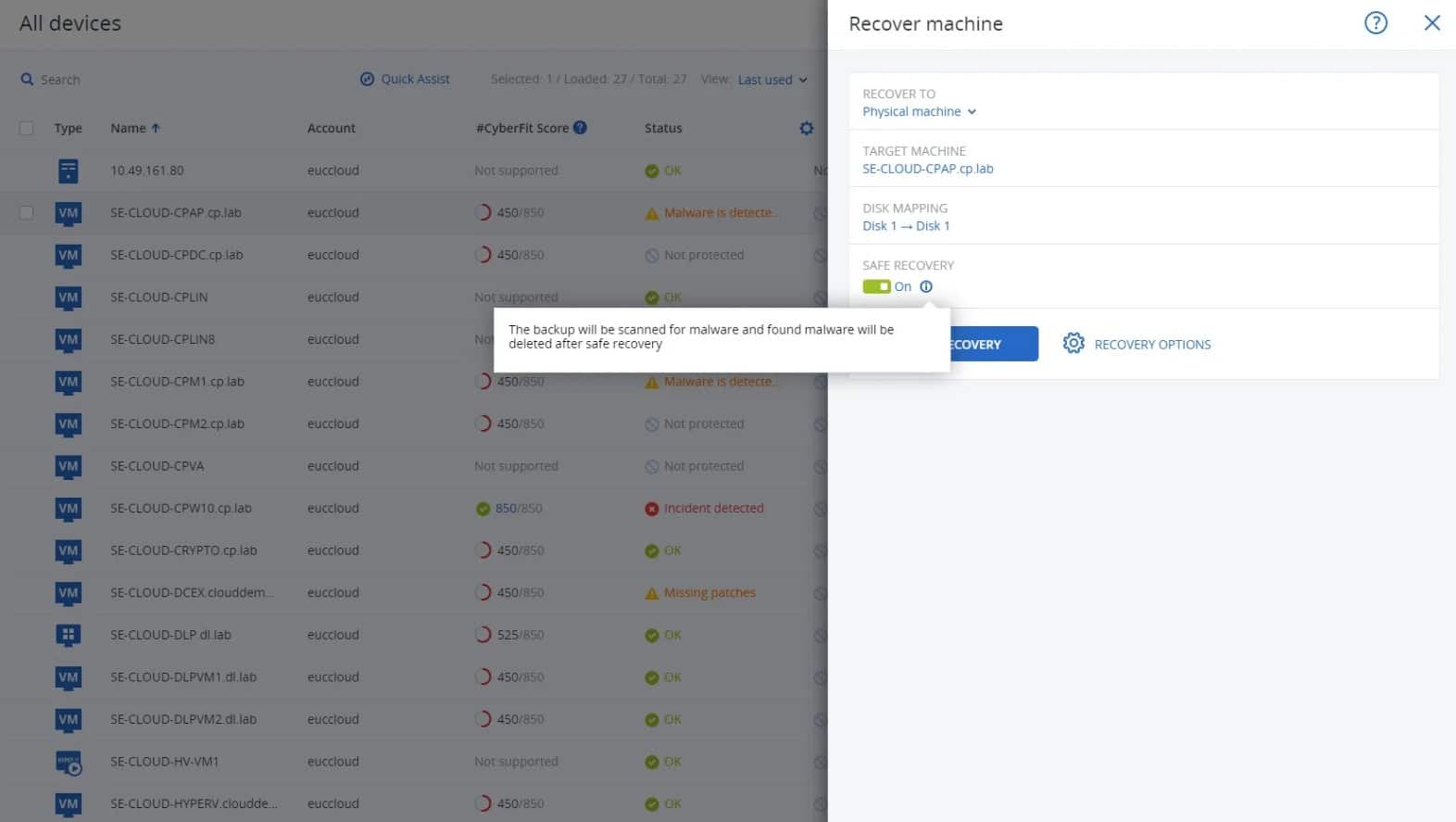 Acronis Ransomware Protection
