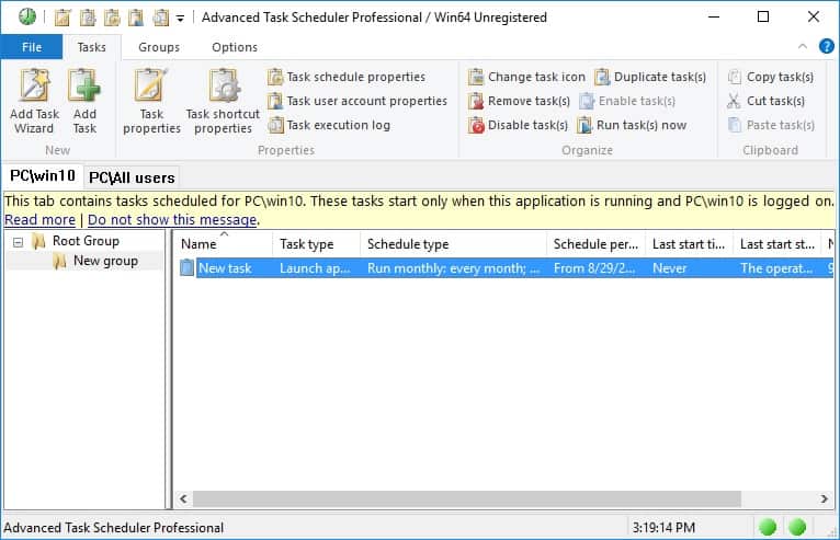 Advanced Task Scheduler
