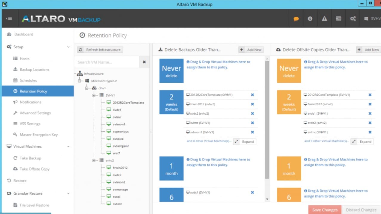 Altaro VMBackup Hyper-v