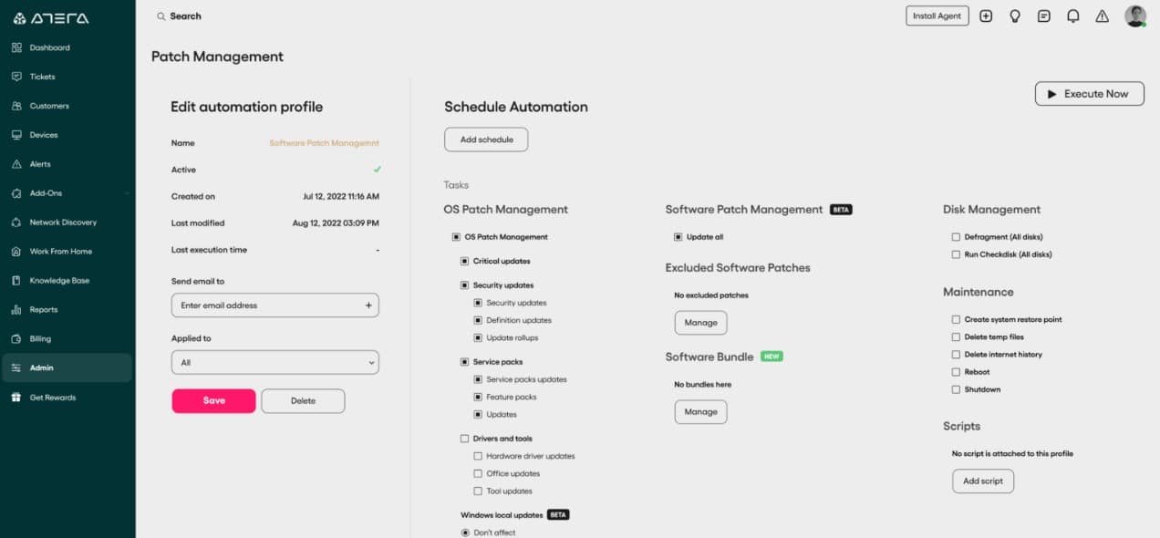 Atera Patch Management