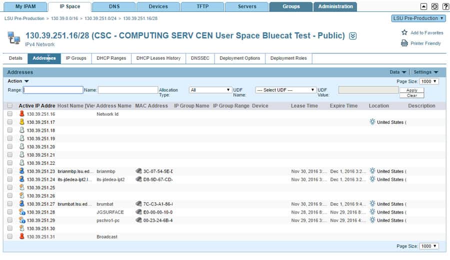 BlueCat Address Manager