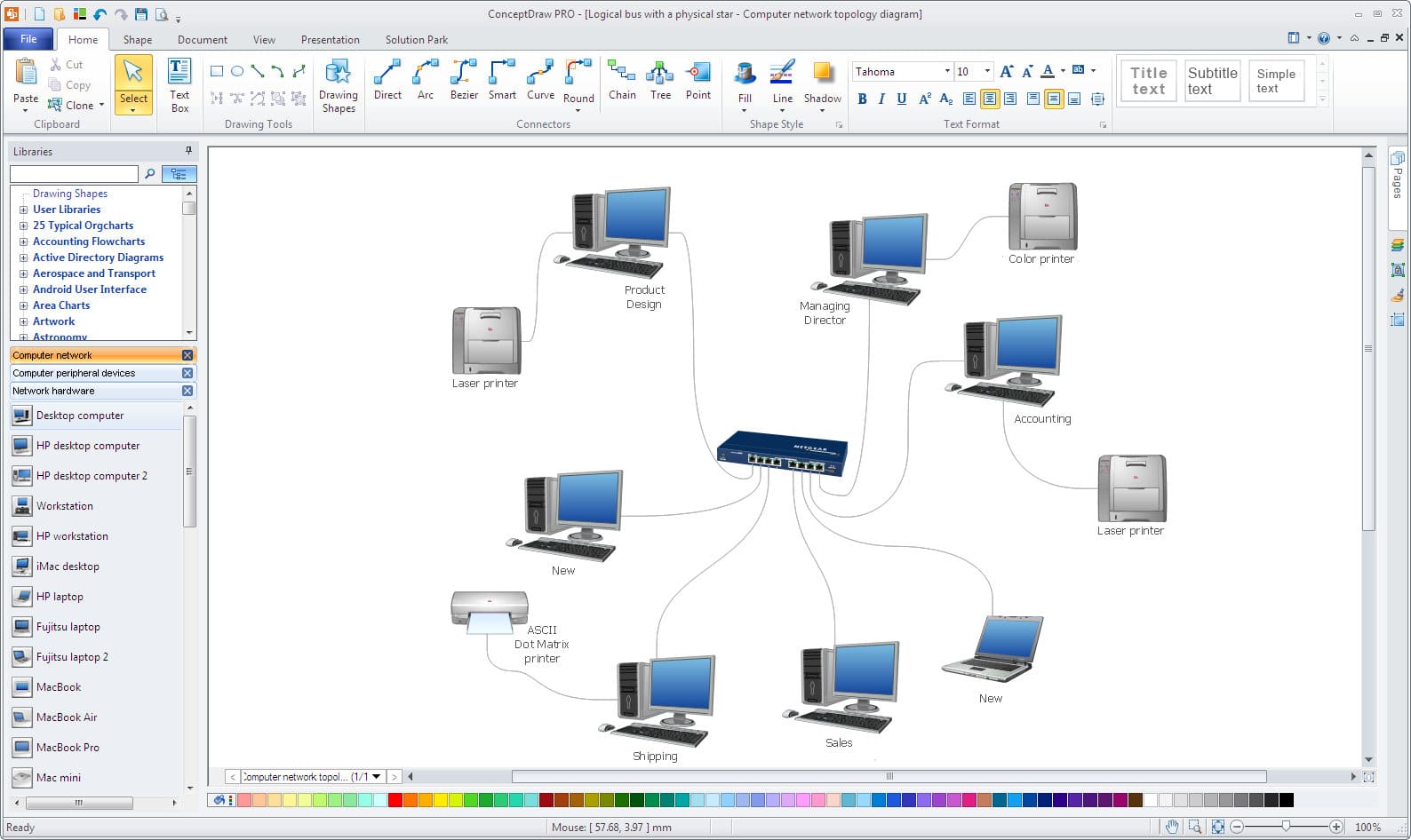 ConceptDraw Diagram Computer