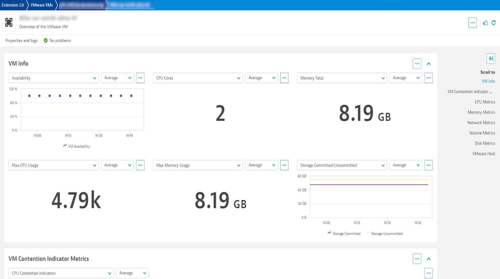 Dynatrace VM Monitoring