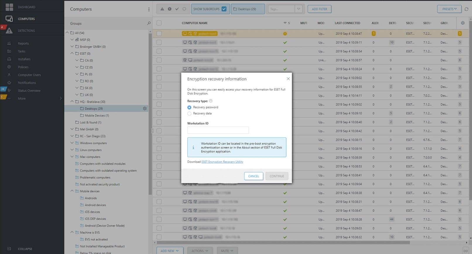 ESET Full Disk Encryption
