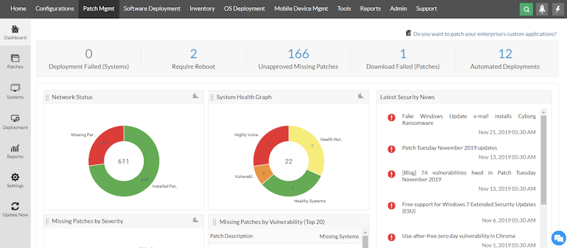 How to manage endpoint patching? 