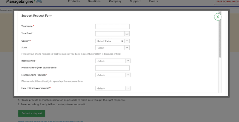ManageEngine Endpoint Central Classic Support