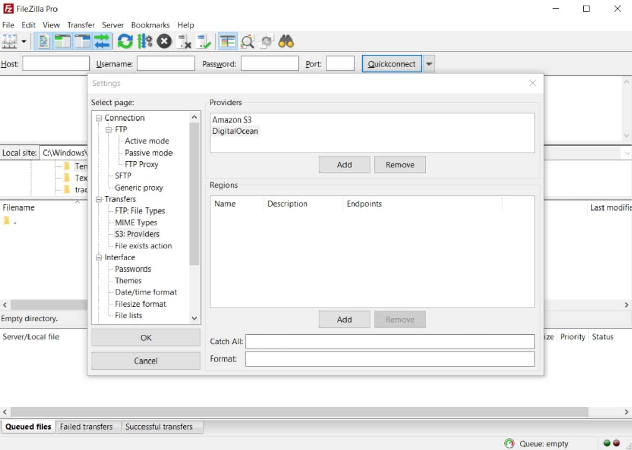 Filezilla Pro ftp sftp tools
