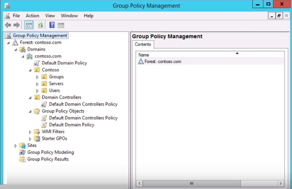 Group Policy Management
