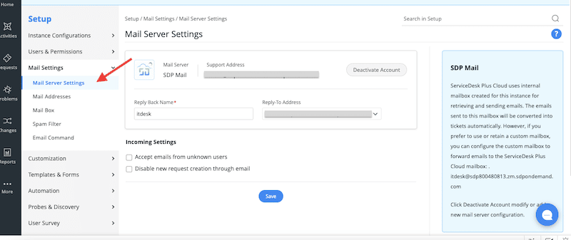 Starting with Service Desk Plus Cloud-based Version