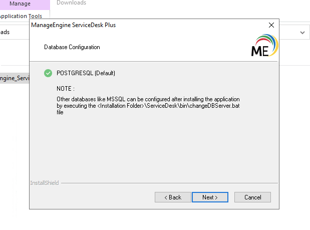 Database Configuration