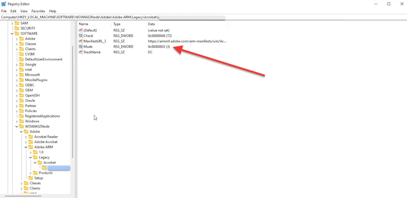 Registry Editor