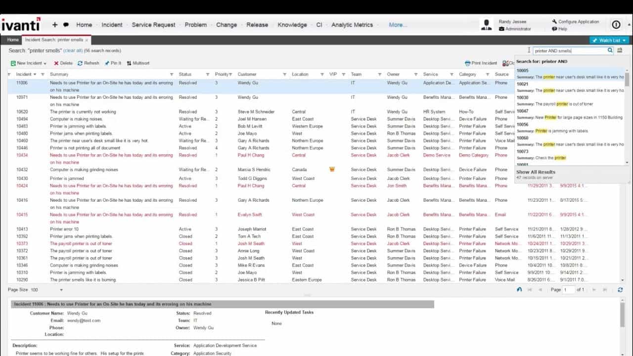 Ivanti Service Manager