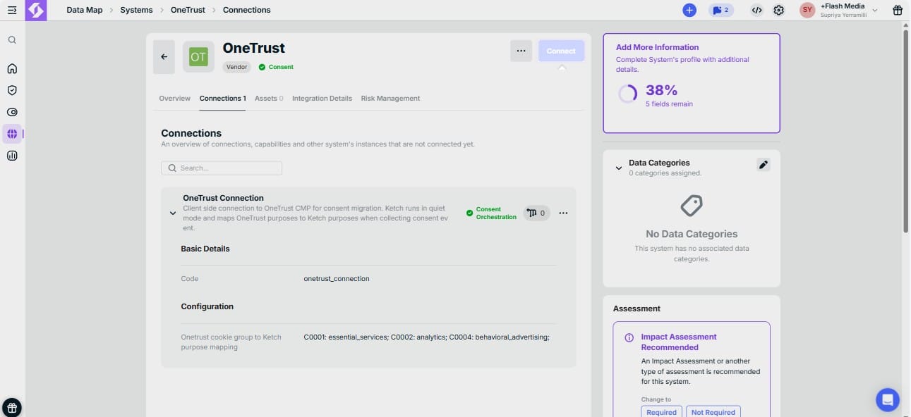 Ketch OneTrust Switch