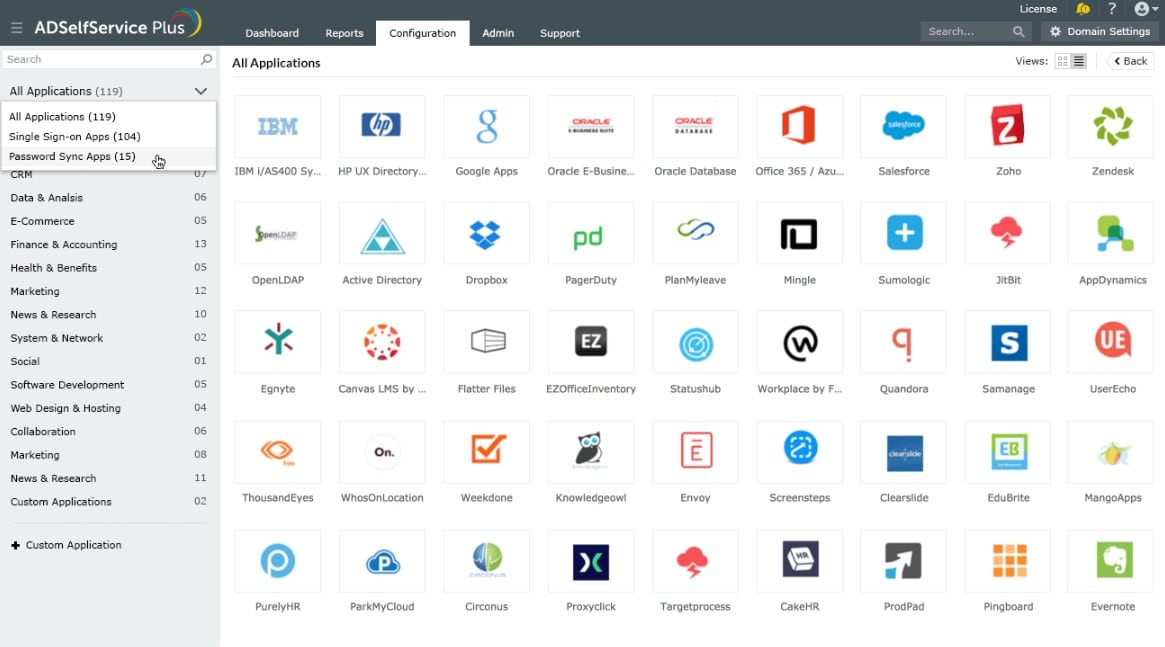 ManageEngine ADSelfServcie Plus