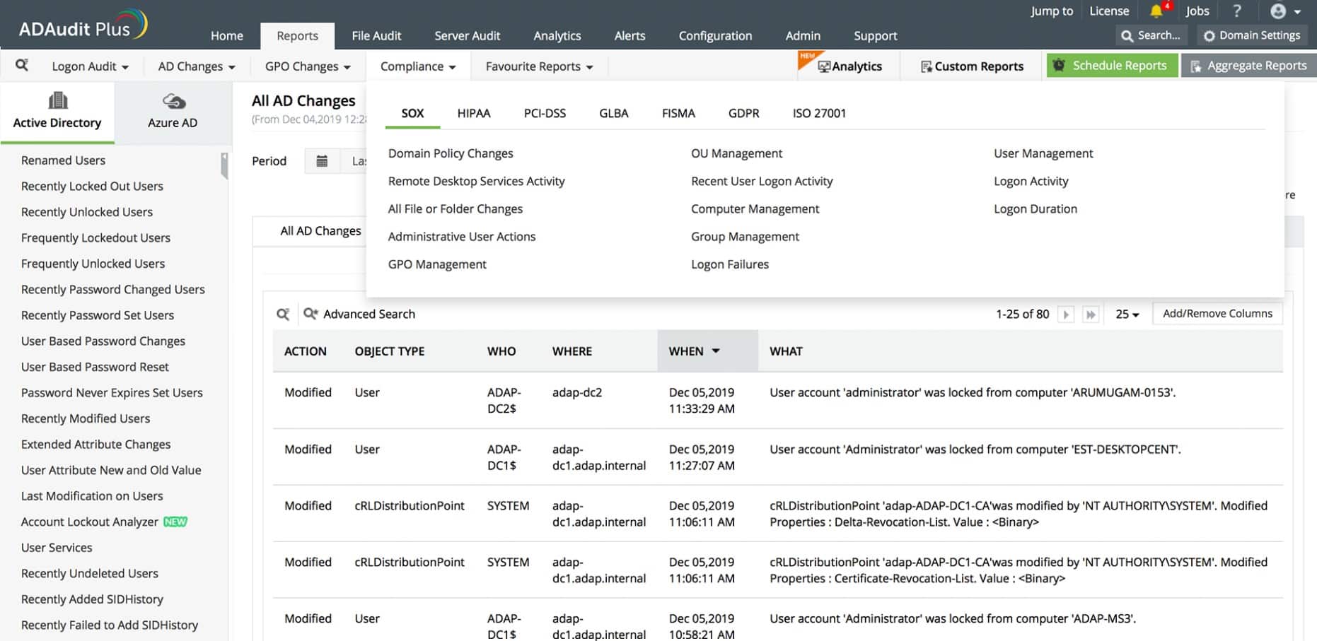 ManageEngine AdAudit Plus User Provisioning