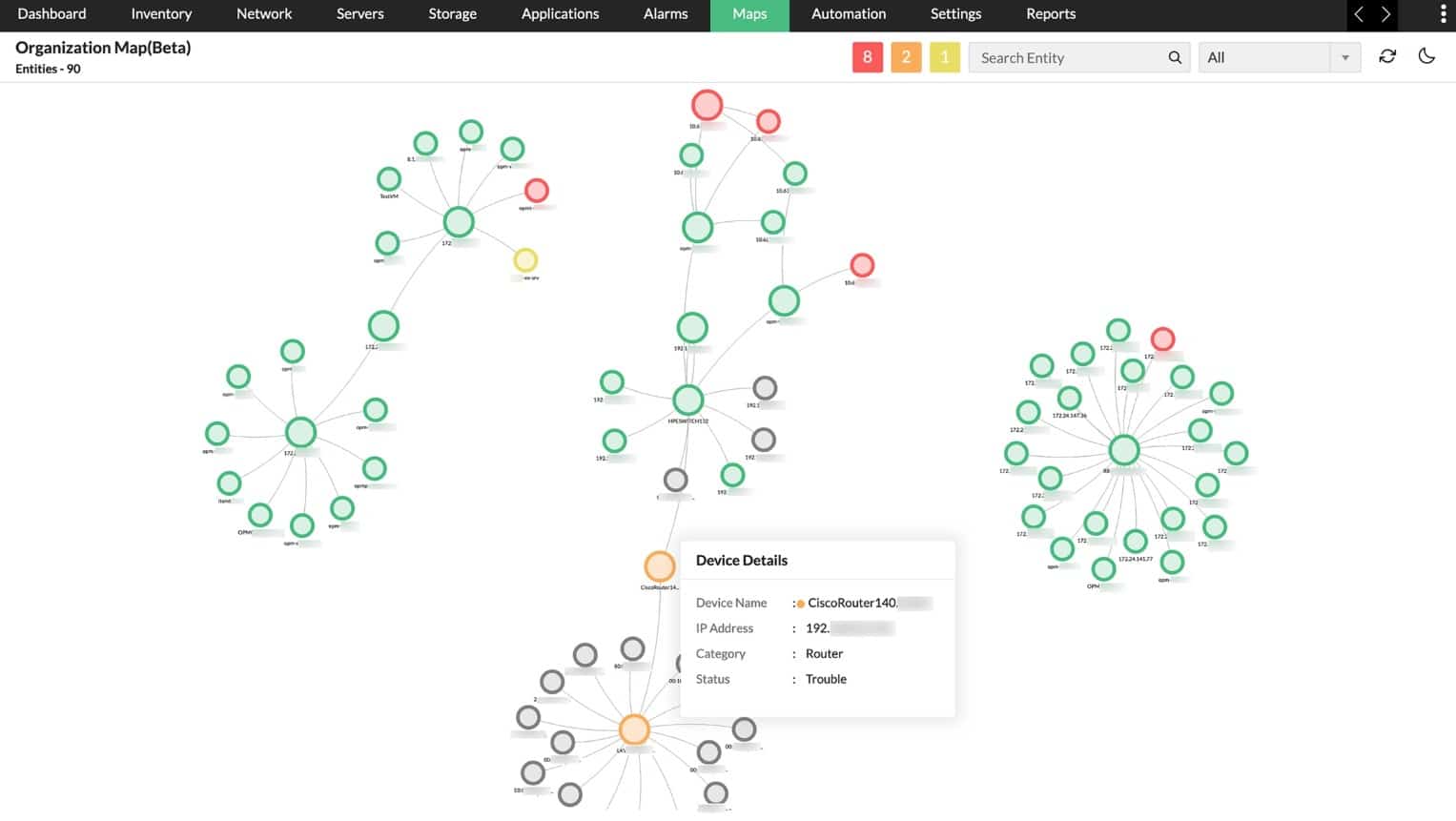 ManageEngine OpManager Plus AIOPS