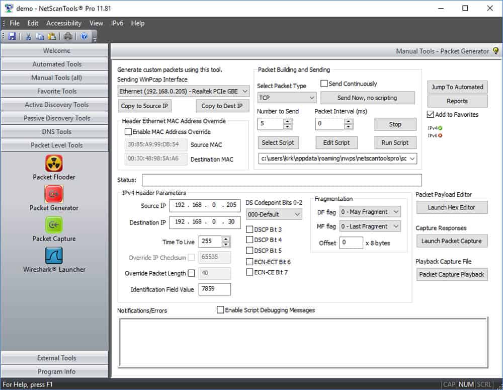NetScanTools