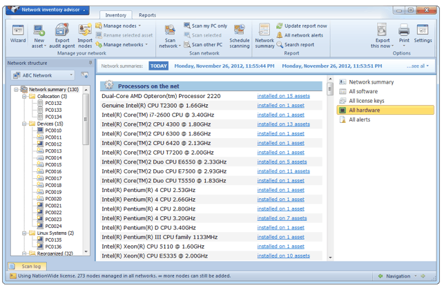 Network Inventory Advisor