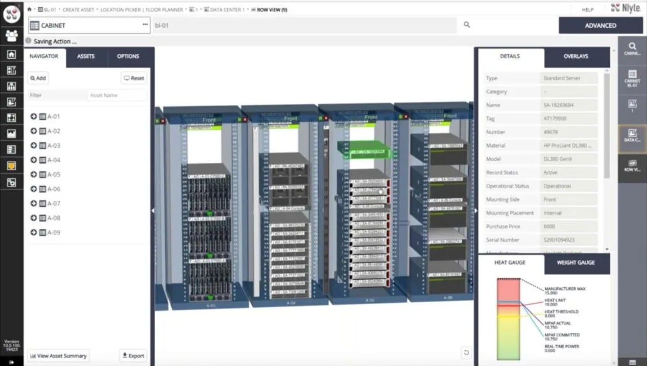 Nlyte data center management