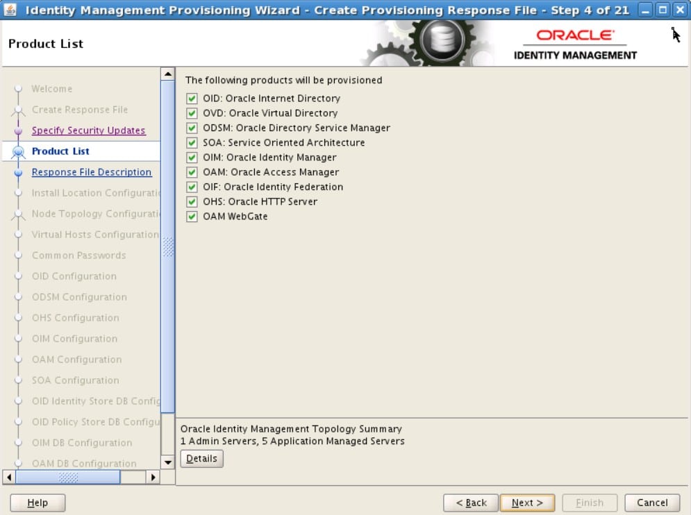 Oracle Identity Management User Provisioning