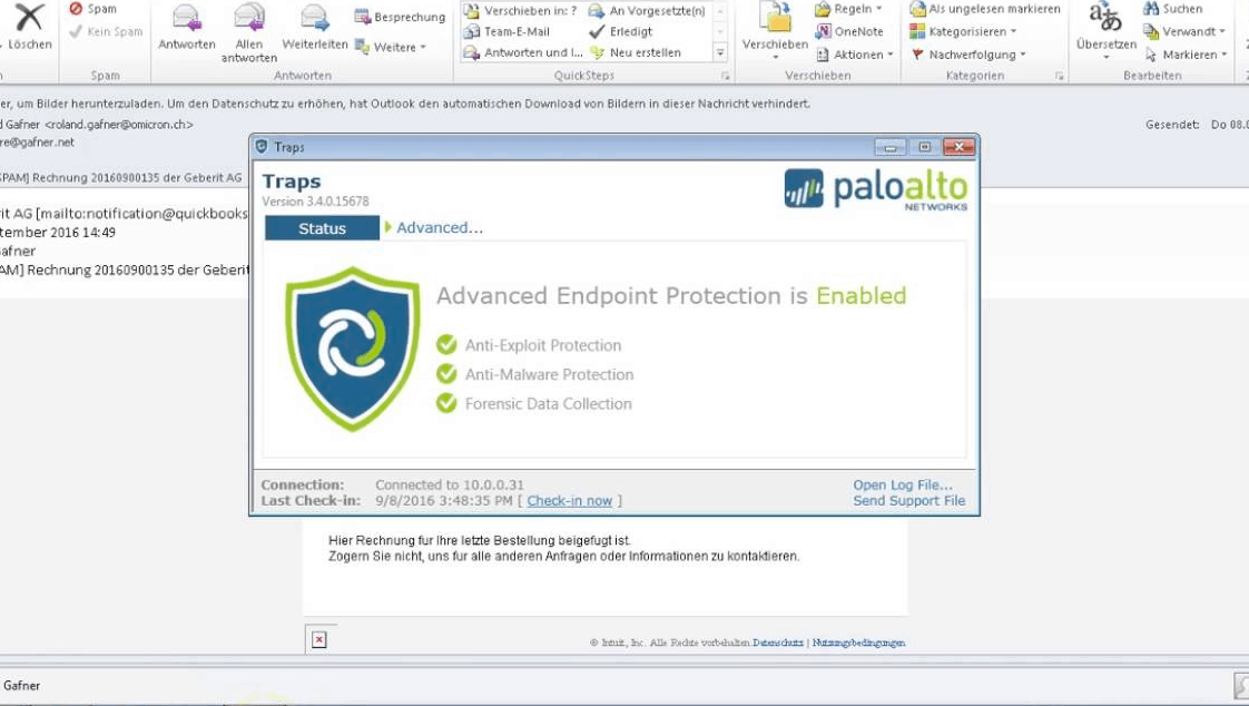 Palo Alto Networks Traps