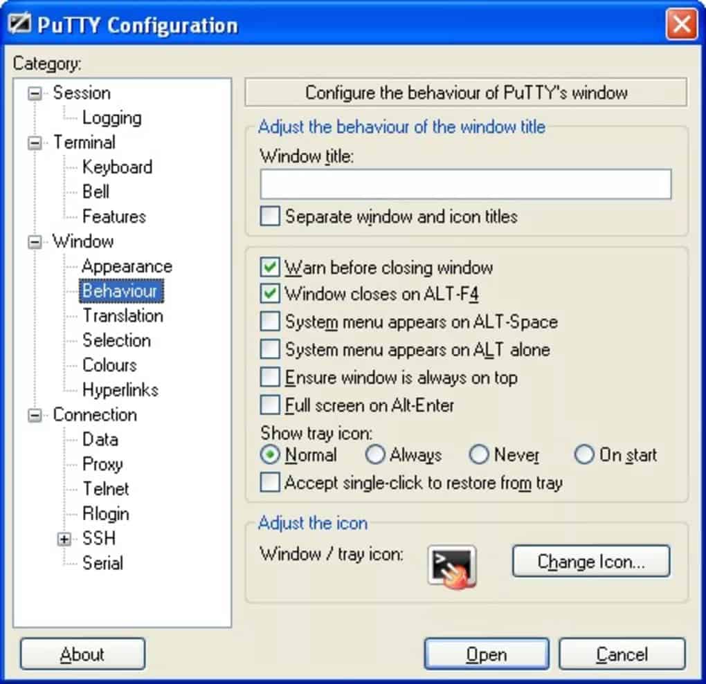 PuttyTray