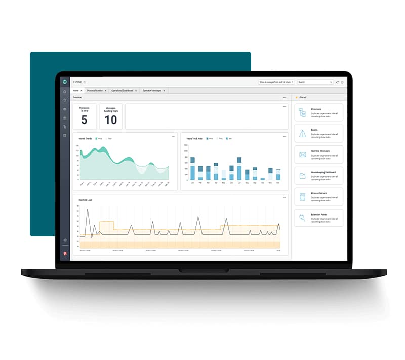 Redwood RunMyJobs automation view