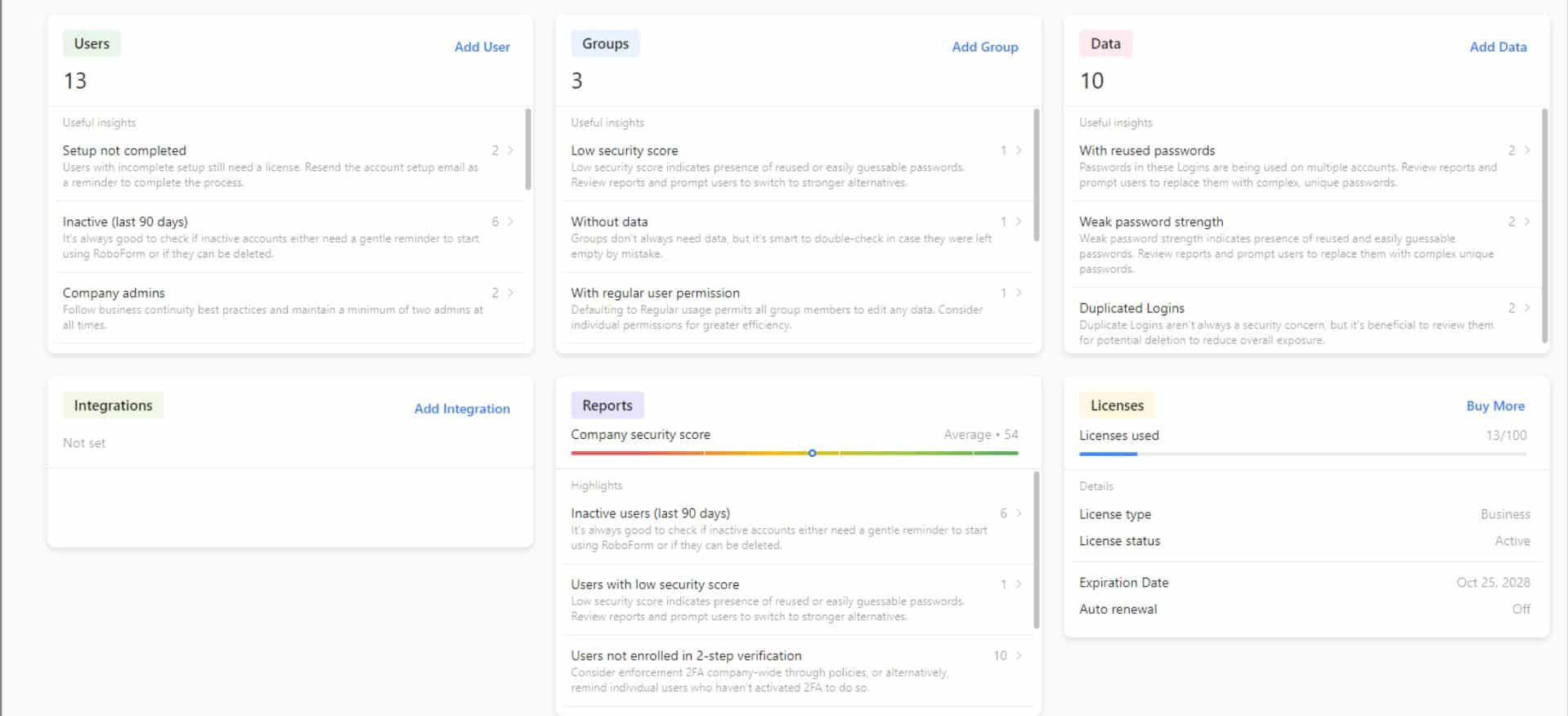 Roboform for business