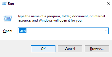 Run CMD