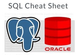 SQL Cheat Sheet
