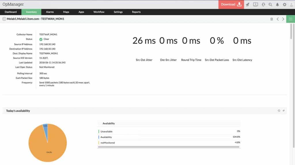 VoIP screenshot