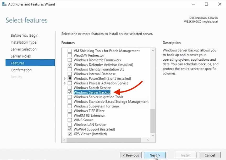 Server Features