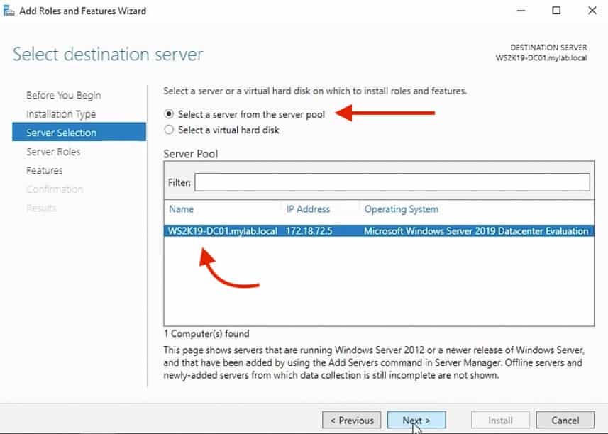 Server Selection