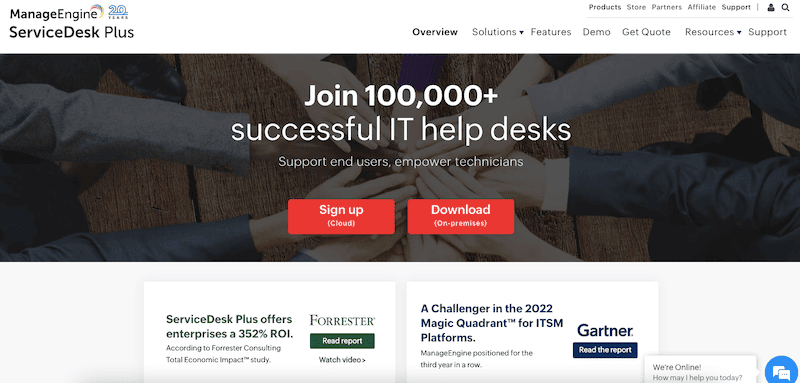 ManageEngine ServiceDesk Plus