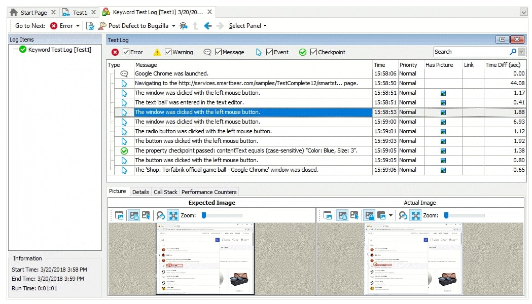 SmartBear TestComplete Browser Testing Automation Tools