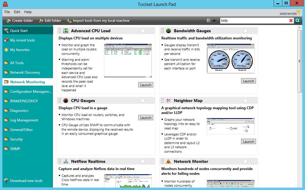 SolarWinds Engineers Toolset Wake-on-LAN
