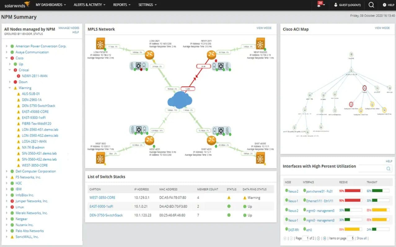 Solarwinds Wi-Fi Network Analyzer with NPM