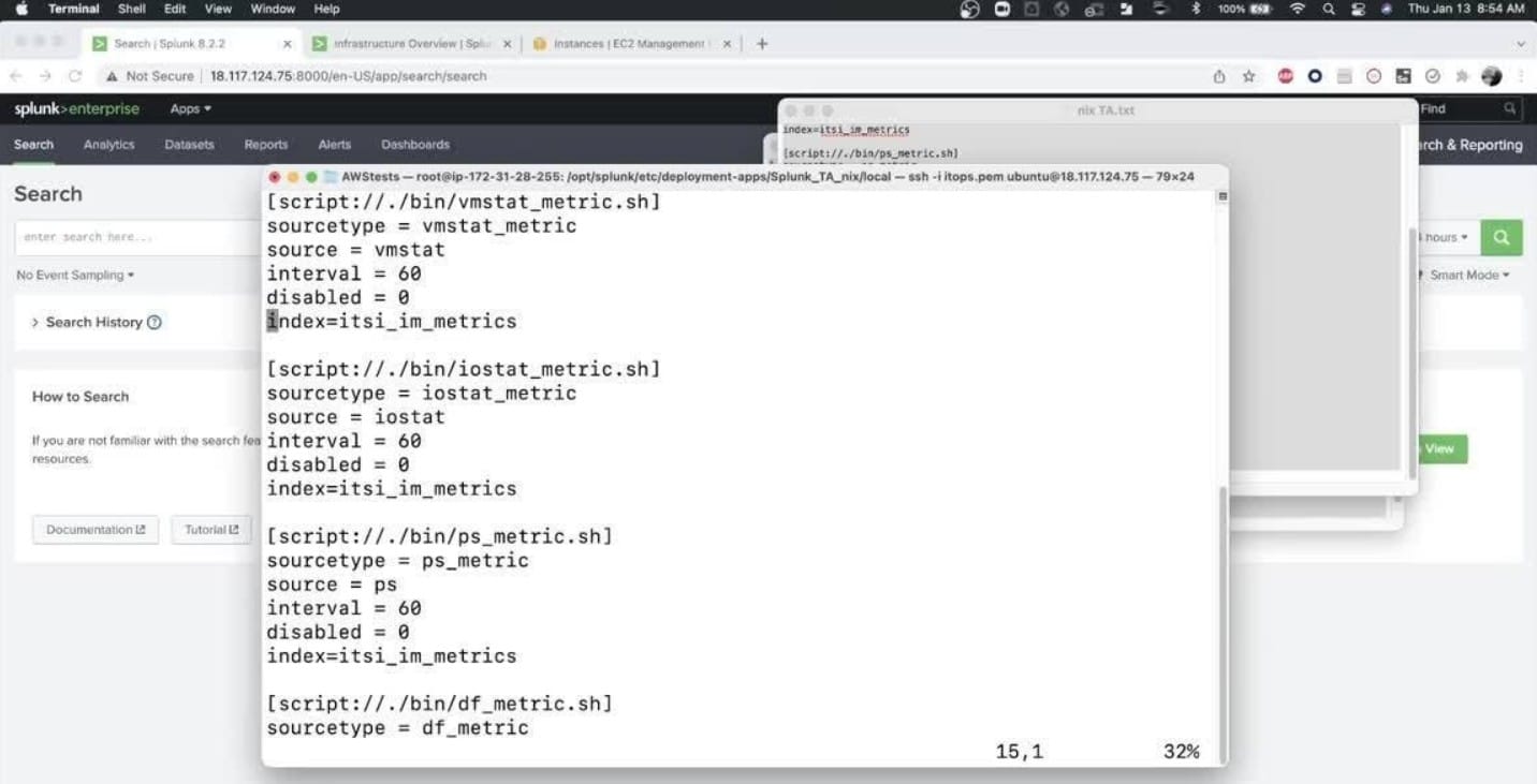 Splunk enterprise AIOPS