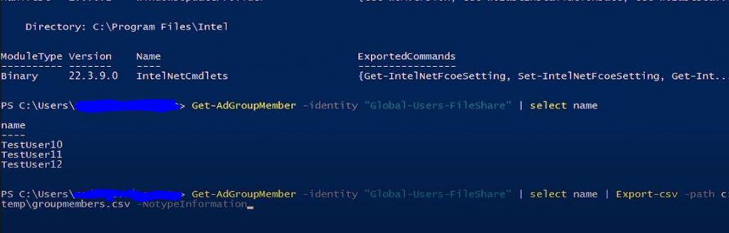 How To Export AD Group Members with PowerShell in 2024