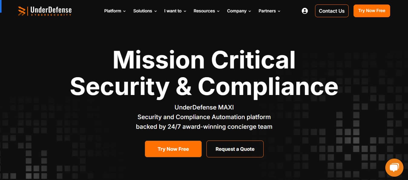 UnderDefense MAXI Platform
