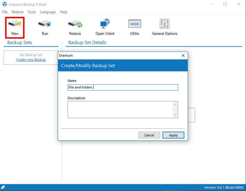 Uranium Backup Pro Virtual