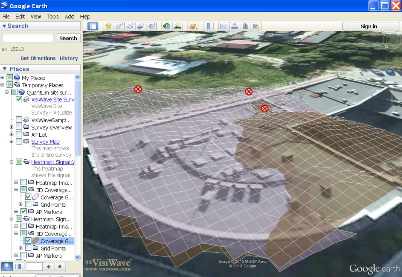 Visiwave site survey