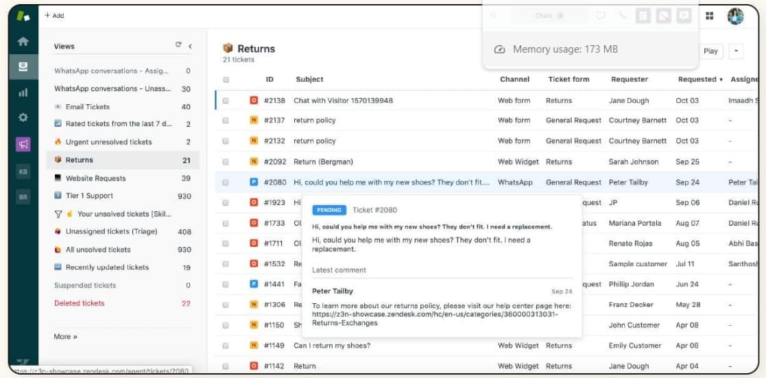 ZenDesk Ticketing