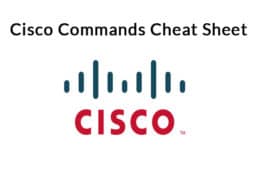 cisco commands cheat sheet tutorial and guide
