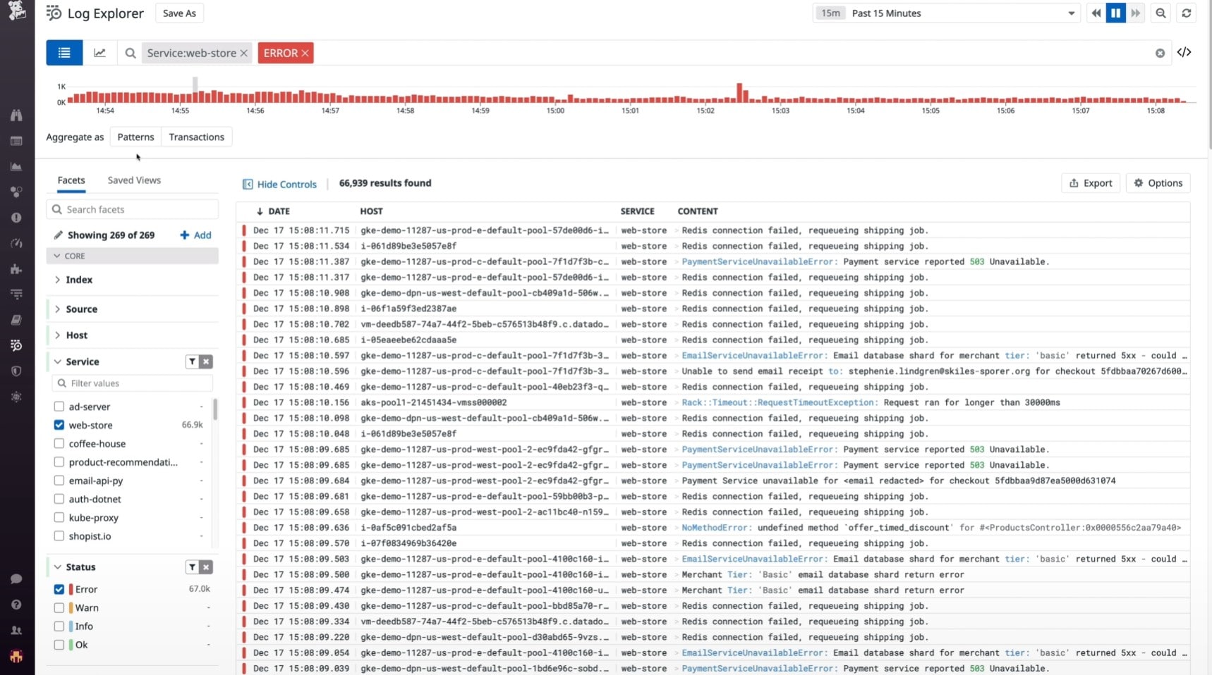 Datadog Log Management